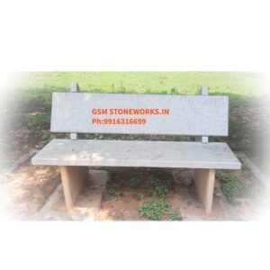 Park Stone Bench 010