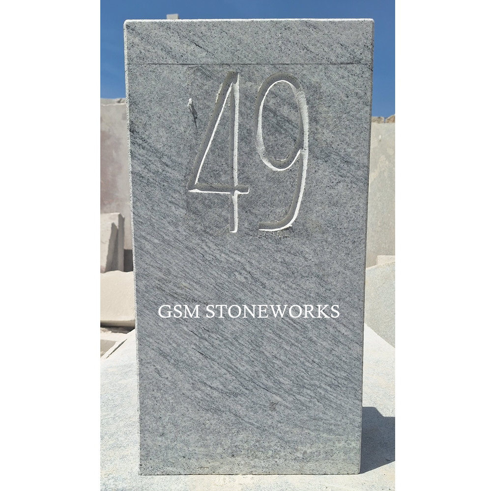 Site Number Stone 01