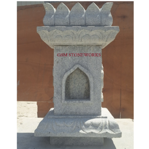 Stone Thulasi Pot 002