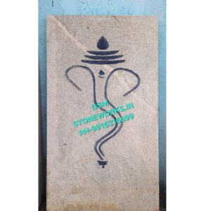 Ganapathi stone mural 03
