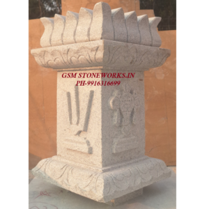 Stone Thulasi pot 010