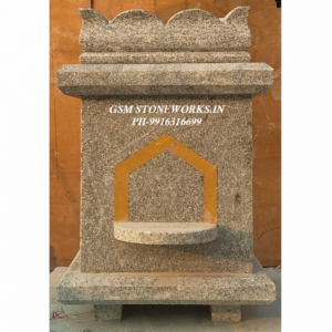 STONE THULASI POT 011